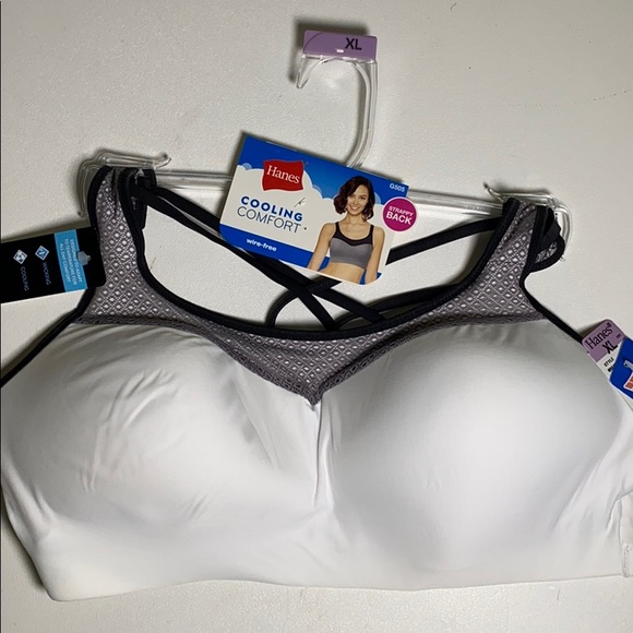 hanes cooling comfort wire free bra